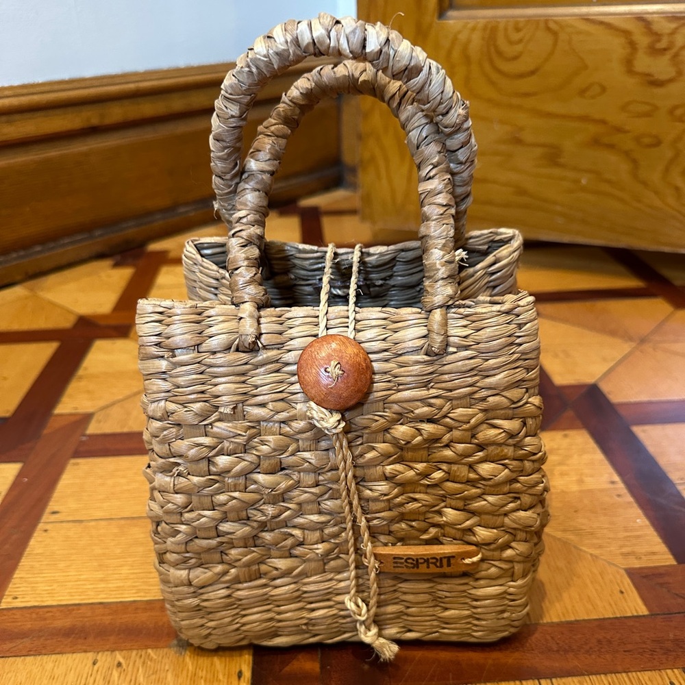 Esprit Natural Woven Tote Bag